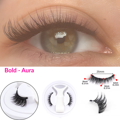 Lumoshe - Magnetische, flauschige Kunstwimpern