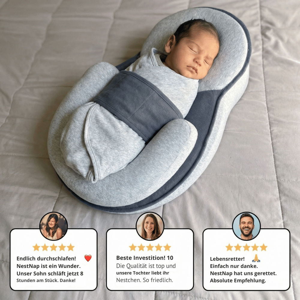 Napnest Mehr Ruhe für dein Baby. Mehr Schlaf für dich AF