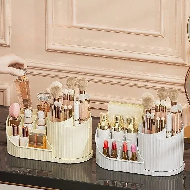 Luxuriöser, drehbarer Make-up-Organizer Glowi